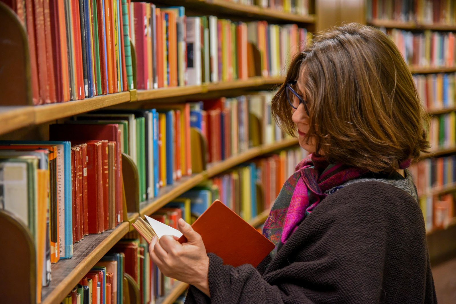 Woman Reads Anxiety Calming Scripture